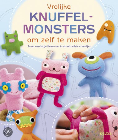 Wonderbaarlijk Vrolijke knuffelmonsters om zelf te maken - Hobbydoos.nl JZ-24