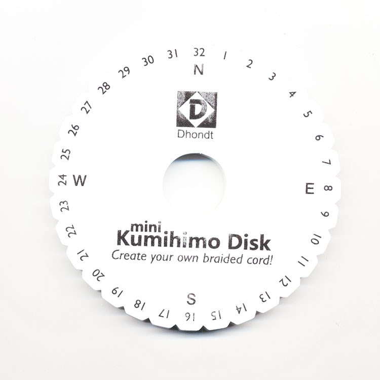 Nieuw kumihimo disk 150 mm rond - Hobbydoos.nl OP-16