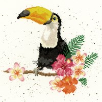 Borduurpakket dieren- toucan of my affection