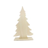 Kerstboom hout 29,5 a 16,7, a 5 cm