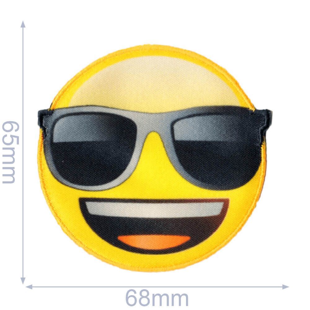Applicatie Emoji zonnebril 65 mm Hobbydoos.nl