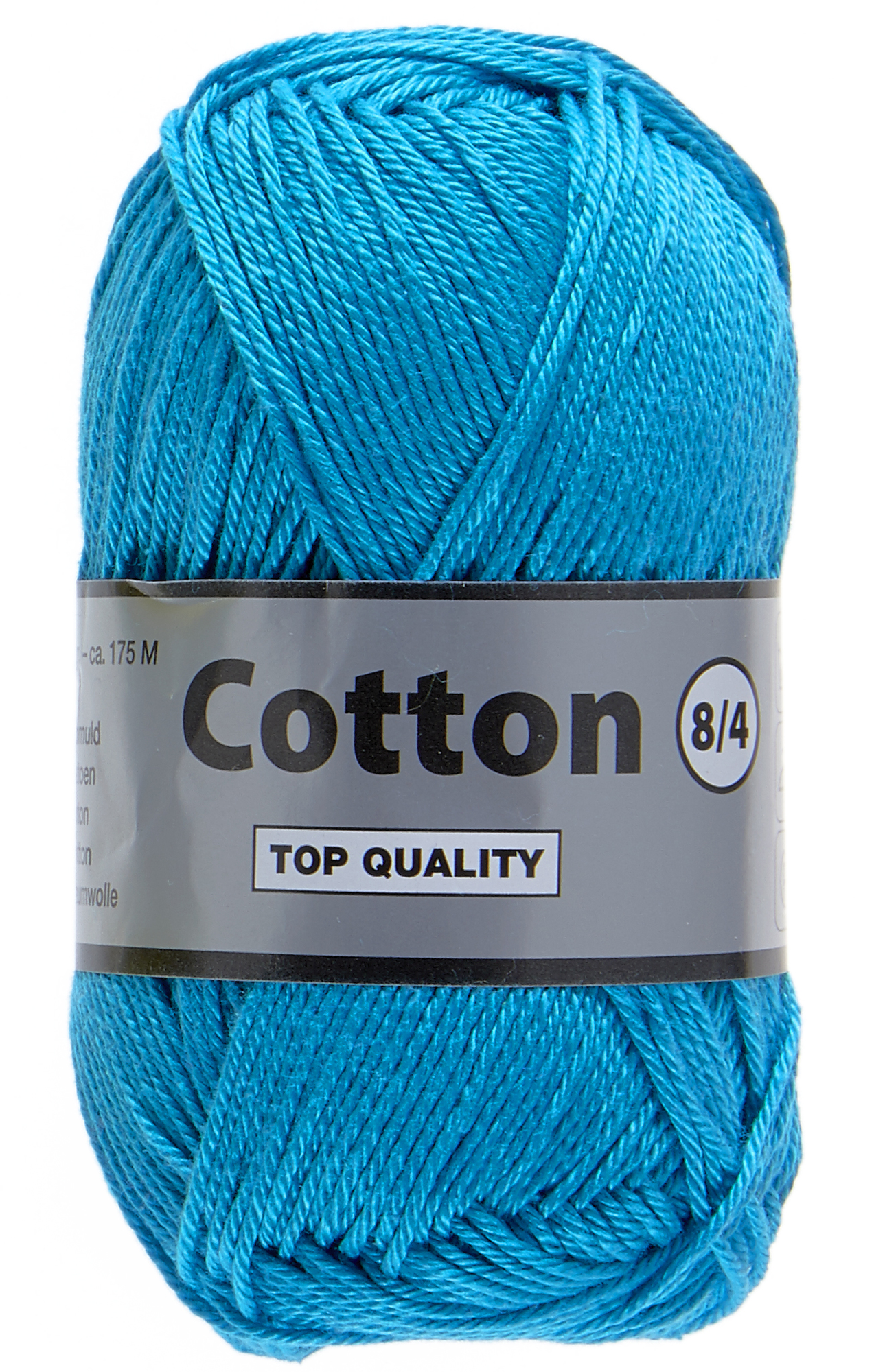 Lammy Yarns Cotton 8/4 515 aqua donker Hobbydoos.nl