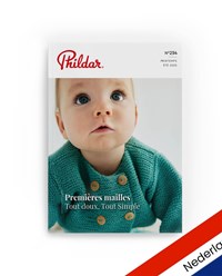 Phildar nr 254 de eerste steken, zo zacht en simpel