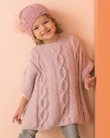Meisjes poncho