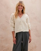 Damesvest met knoopsluiting