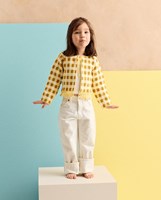 geblokt kindervestje