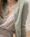 Breipatroon Dames vest van andere kant