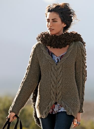 Breipatroon vest