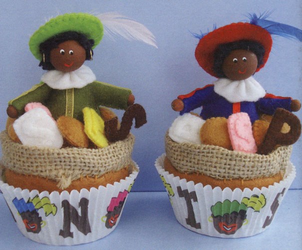 Cupcake zwarte piet