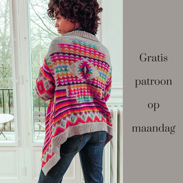 Breipatroon vest