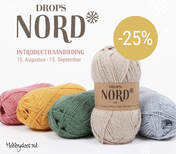 NIEUW - DROPS Nord - Nu met introductiekorting